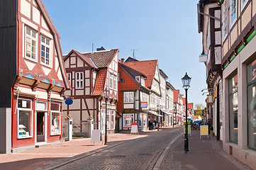 Image showing half-timber houses