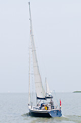 Image showing sailboat in Marken lake