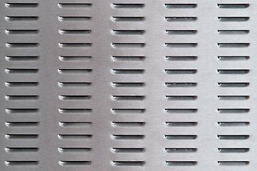 Image showing perforated metal background