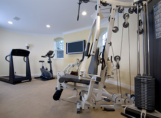 Image showing home gym