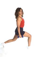 Image showing woman exercising