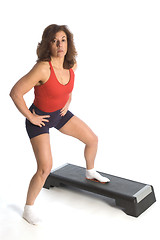 Image showing woman exercising