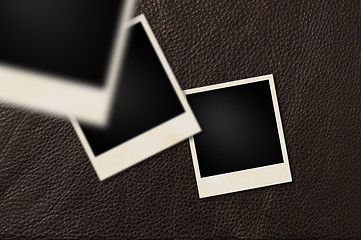 Image showing instant films leather