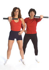 Image showing women exercising