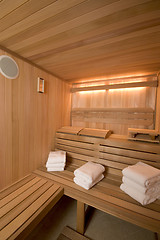 Image showing sauna custom built