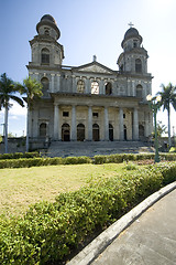 Image showing managua nicaragua cathedral