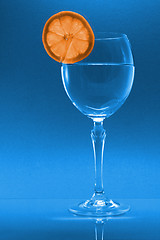 Image showing Blue and orange dream