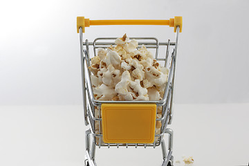 Image showing Huge Amount of popcorn