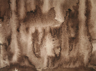 Image showing Abstract watercolor background on paper texture