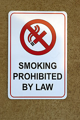 Image showing Smoking Signboard