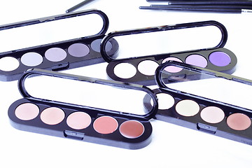 Image showing Makeup set