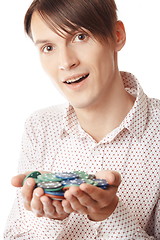 Image showing Casino winner