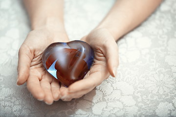 Image showing Heart of love