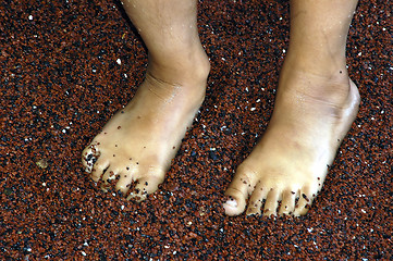 Image showing Wet Feet