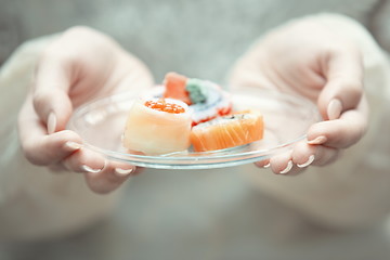 Image showing Sushi