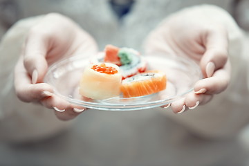 Image showing Sushi