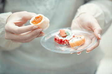 Image showing Sushi