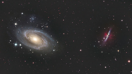 Image showing M81 and M82 