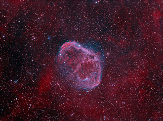 Image showing NGC6888 Crescent Nebula