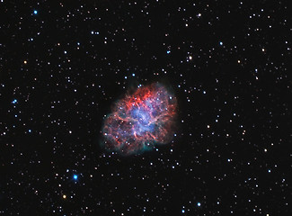 Image showing M1 Crab Nebula