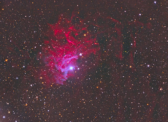 Image showing Flaming Star Nebula