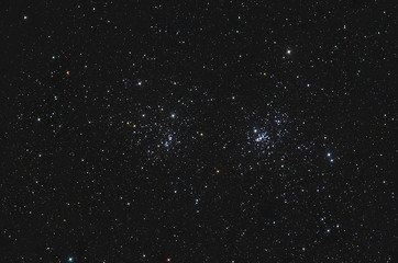 Image showing NGC 869 and NGC 884 Double Open Cluster in Perseus