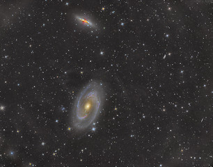 Image showing M81 and M82 