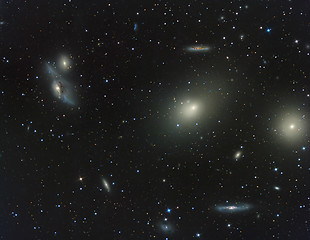 Image showing Virgo Cluster of galaxies 