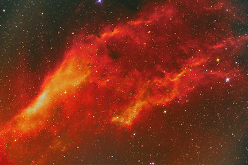 Image showing NGC 1499 California Nebula