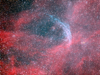 Image showing WR134 Wolf Rayet star and Ring Nebula