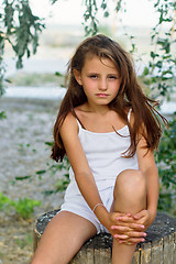 Image showing Pretty little girl