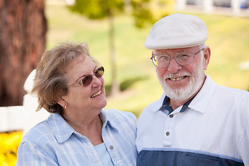 Image showing Happy Senior Couple in The Park