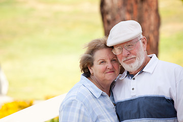 Image showing Happy Senior Couple in The Park