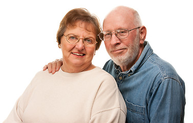 Image showing Affectionate Senior Couple Portrait