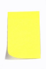 Image showing Blank Post It Note