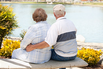 Image showing Happy Senior Couple in The Park