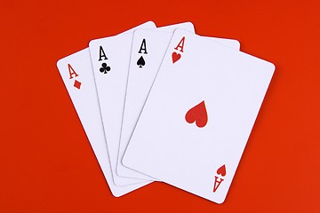 Image showing Four ace
