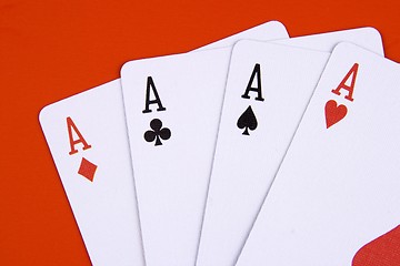 Image showing Four ace