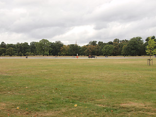 Image showing Kensington gardens London