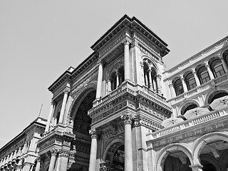 Image showing Galleria Vittorio Emanuele II, Milan