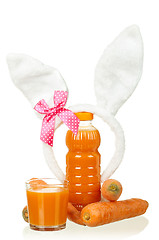 Image showing Carrot juice