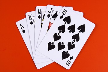 Image showing Royal Flush