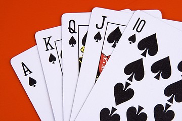 Image showing Royal Flush