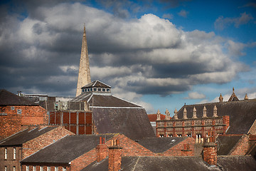 Image showing The roofs in York 