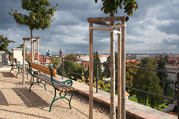 Image showing Prague garden