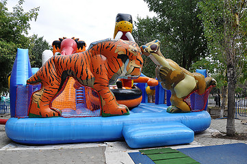 Image showing Children amusement show