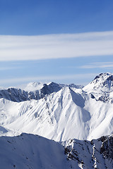 Image showing Winter mountains