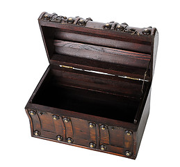 Image showing Wooden chest.