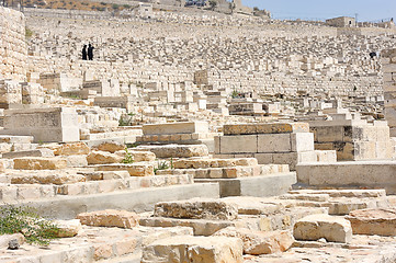 Image showing Graves on the Mount of Olives