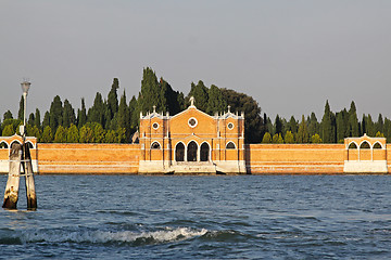 Image showing Venetian Cemetery island